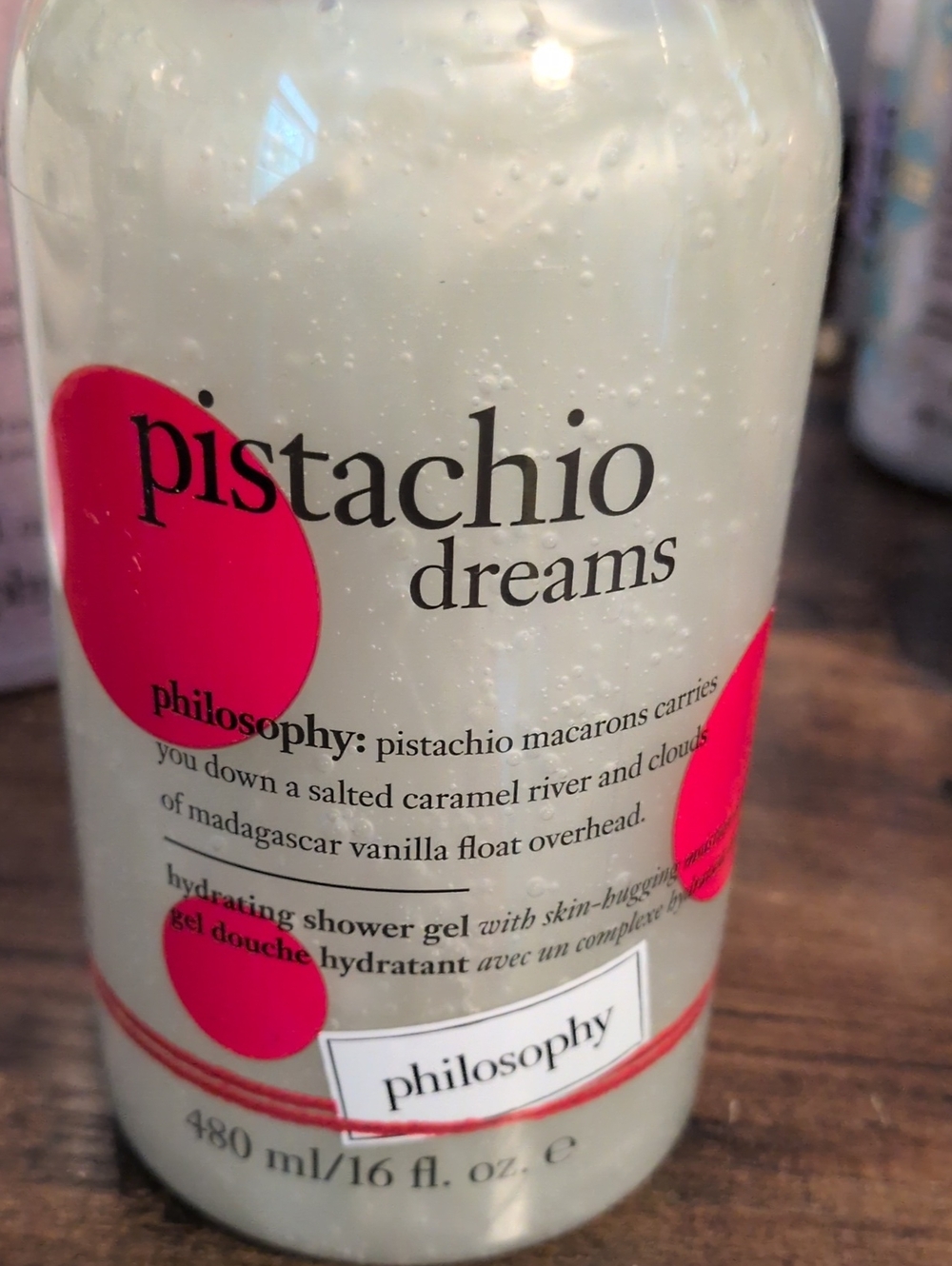 Philosophy Pistachio Dreams Shower Gel - 16 Oz Sealed And New